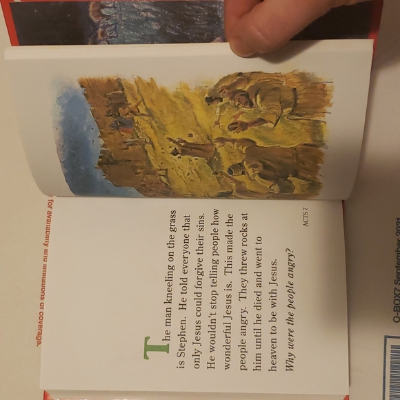 My First Bible In Pictures By Kenneth N. Taylor Hardcover Book - Picture 9 of 10